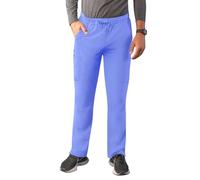 Adar Uniforms , A6106CBLM Addition Scrubs for Men - Slim Leg Cargo Drawstring Scrub Pants - A6106 - Ceil Blue - M
