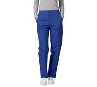 Adar Uniforms Universal Scrubs for Women - Multipocket Cargo Trousers - 506 - Royal Blue - S