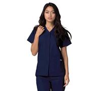 Adar Uniforms Women's 604nvy2x Medical Scrubs Shirt, Navy, XXL UK