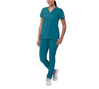 Adar Uniforms Women's A9200cbbm Medical Scrubs, Caribbean Blue, M UK