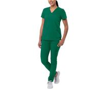 Adar Uniforms Women's A9200hgrxl Medical Scrubs, Hunter Green, XL UK