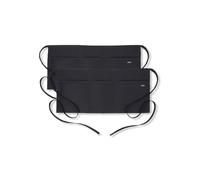 Adar Universal Belt Apron 2 Pack - Unisex Belt Apron - 709 - Black - R