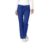 Adar Universal Scrubs for Women - Drawstring Straight Leg Scrub Pants - 510 - Royal Blue - S