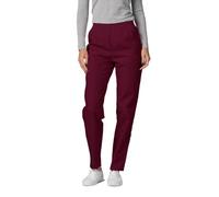 Adar Universal Scrubs for Women - Tapered Utility Cargo Scrub Pants - 503 - Burgundy - L