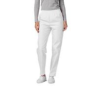 Adar Universal Scrubs for Women - Tapered Utility Cargo Scrub Pants - 503 - White - L