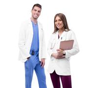 Adar Universal Unisex Lab Coats - Classic 31" Consultation Lab Coat - 805 - White - 3X