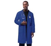 Adar Universal Unisex Lab Coats - Classic 39" Lab Coat - 803 - Royal Blue - 34