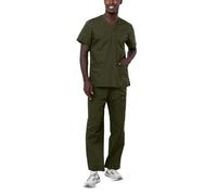 Adar Universal Unisex Medical Uniform - Unisex Drawstring Scrub Set - 701 - Olive - S, 701OLVS