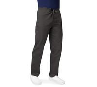 Adar Universal Unisex Scrubs - Drawstring Tapered Leg Scrub Pants - 504T - Pewter - M