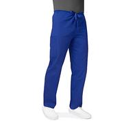 Adar Universal Unisex Scrubs - Drawstring Tapered Leg Scrub Pants - 504T - Royal Blue - XS