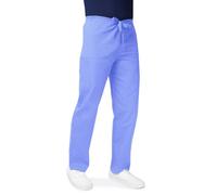 Adar Universal Unisex Scrubs - Drawstring Tapered Leg Scrub Trousers - 504 - Ceil Blue - XL