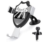 ADASGHBY Car Phone Holder Mount 3-in-1 Cell Phone Holder Piano Music Symbol Cell Phone Stand for Vent for iPhone Android and All Smartphones