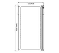 Adastra | 19" Rack Cabinet Wall Mountable or Freestanding | 15U x 600mm Deep