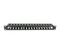 Adastra 1U Cable Management Channel Shelf for Server and Rack mount Cabinets