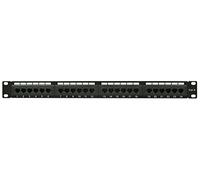 Adastra 24-Port Networking Patch Panel High Speed Cat6, CAT5 & CAT5e cabling