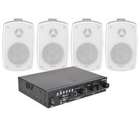 Adastra A22 + 4 x BH3 Outdoor Speakers + 20m QED QX16/2 Outdoor Speaker Cable