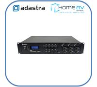 Adastra A6 Powerful Multi-Zone Media Stereo Amplifier With Bluetooth 6 x 200W