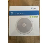 ADASTRA C6D 6.5" 2-Way Ceiling Speakers With Directional Tweeter 100W WHITE