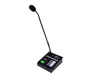 adastra | CS-5X Call Station: Multi-Zone Paging Microphone for RX45 Audio Matrix Systems