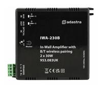 Adastra IWA230B 2x30W In-Wall Stereo Amplifier with Bluetooth