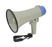 Adastra, Megaphone Bullhorn Loud Speaker with Siren & Carry Strap, 600 Metre Range with Siren & Volume Control