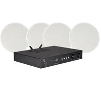Adastra Multiroom Smart Pack - 1 Wi-Fi Amplifer & 4 Slim Ceiling Speakers