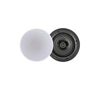 Adastra | Two Way Ceiling Speaker with Discreet Low profile Design and Magnetic Frameless Grille | White 6.5" Main Driver