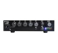 Adastra | UA Series Compact 100V Mixer-Amplifier | 5-Input 120W Small PA System for Shops, Offices & Community Venues | Easy-to-Use, Reliable Sound, Fire Alarm Mute