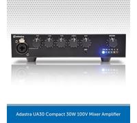 Adastra Compact Mixer Amplifier UA90 5-channel 60W 100–18000 Hz Black