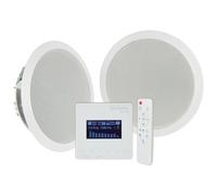 Adastra WA-215 | In-Wall Digital Bluetooth Ceiling Stereo Audio System | 30Watts, White