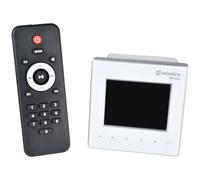 Adastra WA-225 Wall Mount Bluetooth Stereo Amplifier | USB/SD, FM Tuner | Full-colour touchscreen and IR remote with playback timer and alarm clock, ideal for retail, office and home background music