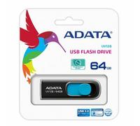 ADATA 16/32/64/128/256GB USB 3.0 Memory Pen UV128 Retractable lot Black Blue