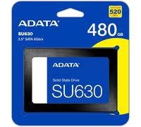 ADATA 480GB Ultimate SU630 SSD, 2.5", SATA3, 7mm , 3D QLC NAND, R/W 520/450 MB/s, 65K IOPS