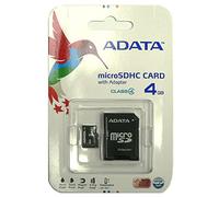 ADATA AUSDH4GCL4-RA1 memory card 4 GB MicroSDHC Class 4