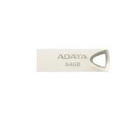 ADATA UV210 64GB Metallic Style Capless Water Resistant Dust Resistant Impact Resistant USB Flash Drive, Gold (AUV210-64G-RGD)