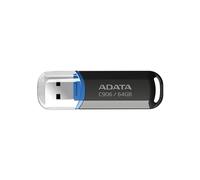 ADATA 64GB USB 2.0 Memory Pen, C906, Compact, Black & Blue