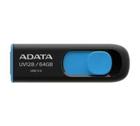 ADATA DashDrive UV128 64GB USB Type-A USB Flash Drive - Black