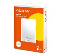 ADATA HV620S Slim 2TB 2.5" USB 3.2 External Hard Drive - White