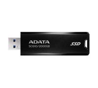 Adata SC610 2TB Pocket Size External SSD Drive - USB 3.2 - Retractable Design