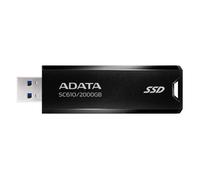 Adata Sc610 2Tb Pocket Size External Ssd Usb 3.2 Gen2 Type-A Capless Retractable