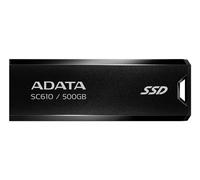 ADATA SC610 500 GB USB Type-A 3.2 Gen 2 (3.1 Gen 2) Black