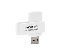ADATA UC310 64GB USB 3.2 Gen 1 Flash Drive | Read Speed 100MB/s | Lightweight and Stylish | Black | Compatible with Windows, Mac and Linux (White)
