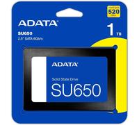 ADATA | Ultimate SU650 | 1000 GB | SSD form factor 2.5" | Solid-state drive inte