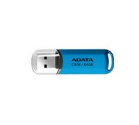ADATA C906 Compact USB Flash Drive | 64GB | Blue
