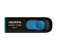 ADATA UV128 128GB USB3.1 Flash Drive, black/blue AUV128-128G-RBE