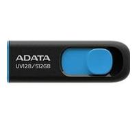 ADATA UV128 512 GB USB3.1 Flash Drive, Black/Blue UV128 512 GB