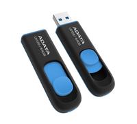 ADATA UV128 64GB USB3.1 Flash Drive, black/blue UV128 64 GB