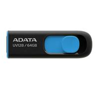 ADATA UV128 64GB USB3.1 Flash Drive, black/blue UV128 64 GB