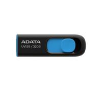 ADATA UV128 32GB USB3.1 Flash Drive, black/blue