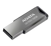 ADATA UV350 32GB USB 3.2 Gen 1 Super Speed Capless Flash Drive Silver (AUV350-32G-RBK)